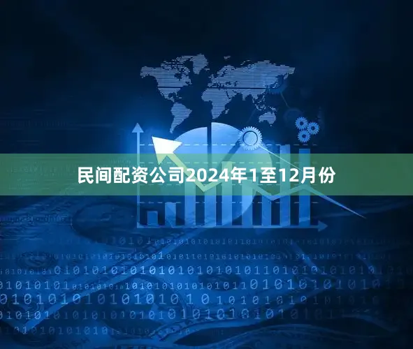 民间配资公司　　2024年1至12月份